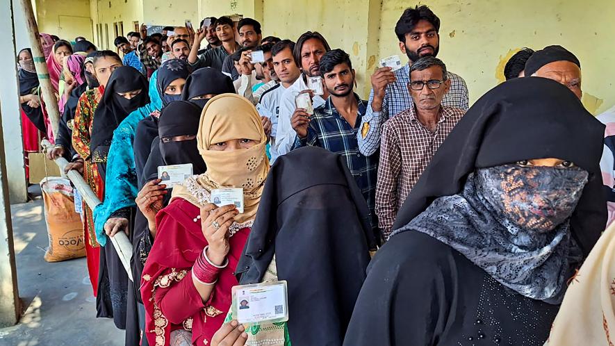 BJP urges EC to verify identity of burqa-clad voters during Bihar polls, RJD calls it political ploy